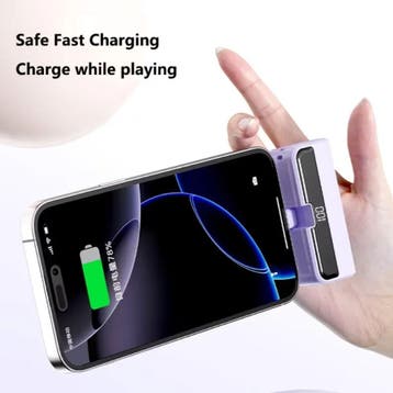 10.000mAh Mini Capsule Powerbank voor USB-C - Noodaccu, Verzenden, Nieuw, Stuff Certified®