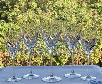 Wedgwood - Magnificent set Cut Crystal Decanter Windsor &