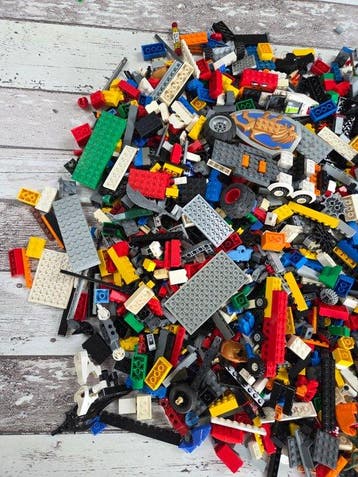 Lego Pièces - Partij lego in soorten en kleuren