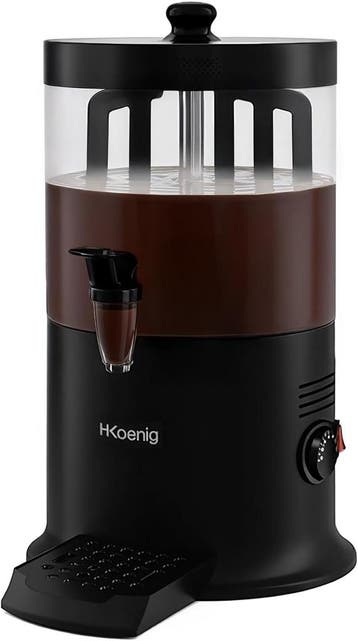 Warme Choco Dispenser 6L Zwart | Retour deal | Knallerprijs, Verzenden, Nieuw zonder verpakking, Overige typen