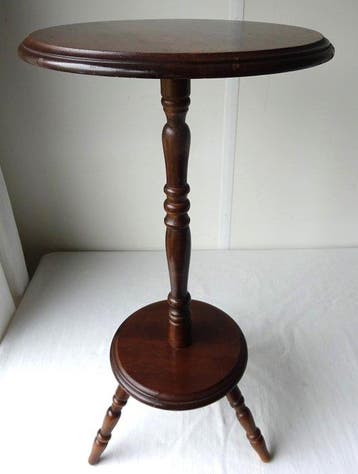 Bijzettafel - Vintage Bijzettafeltje - Wijntafeltje -, Antiek en Kunst, Curiosa en Brocante