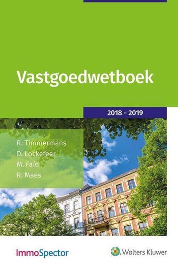 Vastgoedwetboek 2018 9789403003665, Boeken, Verzenden, Gelezen