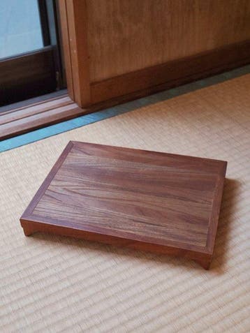 Ornement décoratif - Présentoir en bois japonais (Hana-dai)
