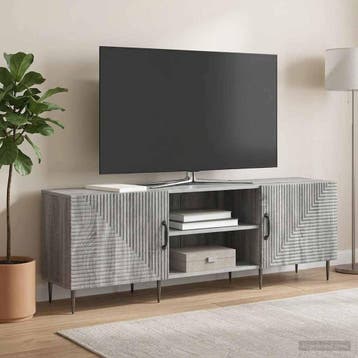vidaXL TV Kast 150 x 31 x 50 cm Grijs sonoma Bewerkt hout, Verzenden