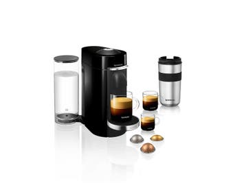 Magimix -  Nespresso Vertuo Plus  - Capsulemachine Zwart, Verzenden, Nieuw, Afneembaar waterreservoir