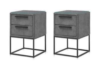 Caresse Nachtkast 2000 (Set - 2 Stuks) - 160x200/210