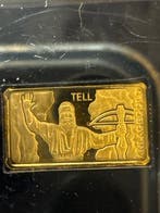Zwitserland. Gold bar Wilhelm Tell 1/100 Oz (.999) (Zonder