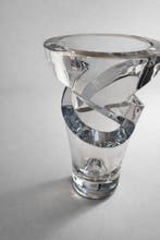 Baccarat - Thomas Bastide - Vaas - Kristal - Vase Tornado, Antiek en Kunst
