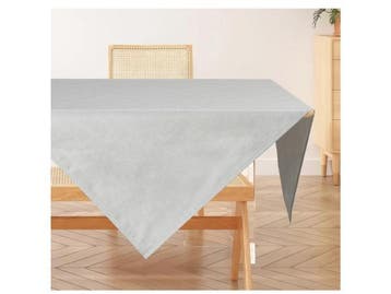 Veiling - AooHome Wasbaar Tafelkleed, Lichtgrijs, 80 x 80 cm, Huis en Inrichting, Tafelkleden, Gebruikt