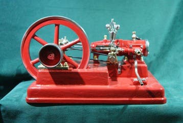 Stoommachine - Gietijzer, Messing - 1960-1970 - Stoommachine