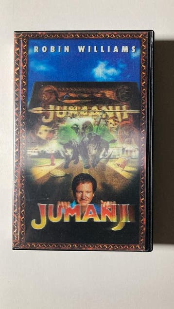 JUMANJI (1995) (3D COVER) (BLUE TAPE) (VHS), Gebruikt