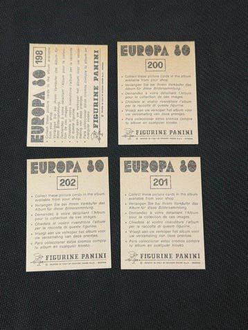 1980 Panini Europa 80 Team Eire Sticker - Presque parfait