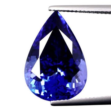 1 pcs Bleu, Violet Tanzanite - 14.46 ct - International