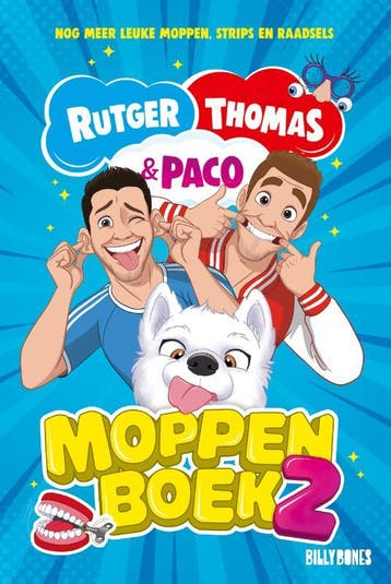 Het Moppenboek van Rutger, Thomas en Paco - Deel 2 / De, Verzenden, Zo goed als nieuw, Rutger Vink