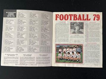 Panini Football Swiss 1979 - First Swiss edition - Album, Nieuw