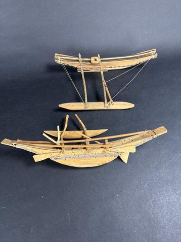 Outrigger canoe models - Marshall - Micronesië