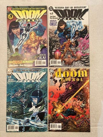 Doom Patrol (2004) 20 Comics in range # 1 to 8 from two, Nieuw