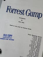 Forrest Gump (1994) - Final Shooting Script - Paramount, Nieuw