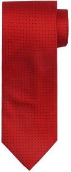 Suitable Zijde Stropdas Stippen Rood maat  Heren, Vêtements | Hommes, Cravates, Verzenden