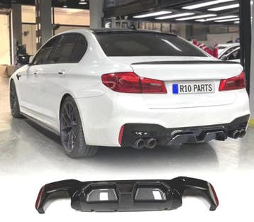 DIFFUSEUR BMW G30 17- LOOK M5 CARBONE, Autos : Pièces & Accessoires, Verzenden