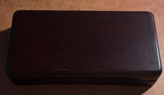 Accessoires. 8 luxe houten opberg kisten voor het bewaren, Postzegels en Munten, Munten | Europa | Niet-Euromunten
