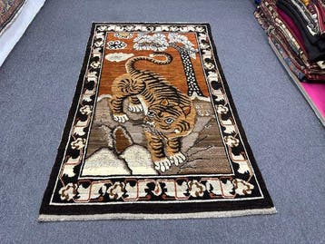 China - Tapijt - 200 cm - 118 cm - Handgeweven
