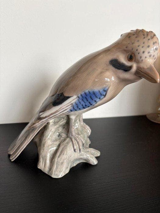 Bing & Grondahl - Beeldje, Jay - model 1760 - 21 cm -, Antiquités & Art, Antiquités | Verre & Cristal