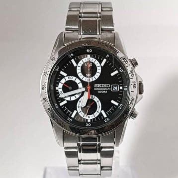 Seiko - Chronograph Watch - Panda Chronograph - Quartz -