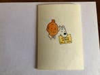 Tintin - Menu Studios Hergé 30-5-1975 + signatures Hergé et, Nieuw