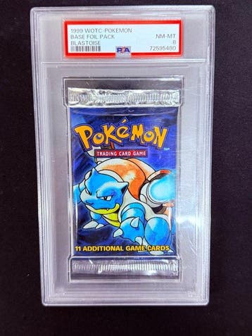 Pokémon - 1 Booster pack - 1999 WOTC-POKEMON BASE FOIL PACK, Hobby en Vrije tijd, Verzamelkaartspellen | Pokémon, Nieuw