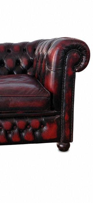 Fauteuil - Leder, Antiquités & Art, Curiosités & Brocante