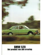 1972 BMW 5 SERIE BROCHURE NEDERLANDS, Ophalen of Verzenden