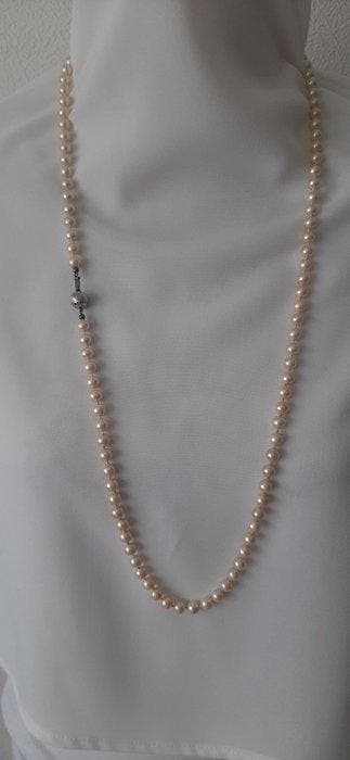 Sans prix de réserve - Collier Argent Perle, Nieuw