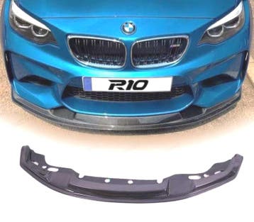 SPOILER LAME DE PARE-CHOCS AVANT POUR BMW F87 M2 CARBONE, Verzenden, Nieuw