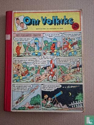 Chick Bill - Ons Volkske 26 - 1957, Verzenden, Aidans, Edouard, Angenot, Jo, Craenhals, François, Dumas, Alexandre [naar], Funcken, Fred, Funcken, Liliane, Gascard, Gilbert, Graton, Jean, Macherot, Raymond, Reding, Raymond, Vandersteen, Willy.