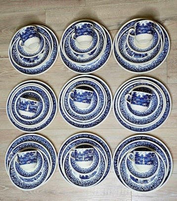 Biltons England - Tafelservies - boerderij - Aardewerk -