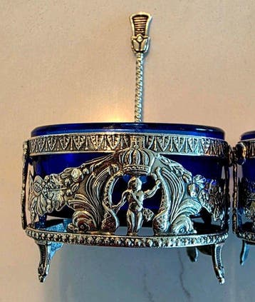 Tafelservies (2) - .950 zilver - Zilver 950 XIX-XX