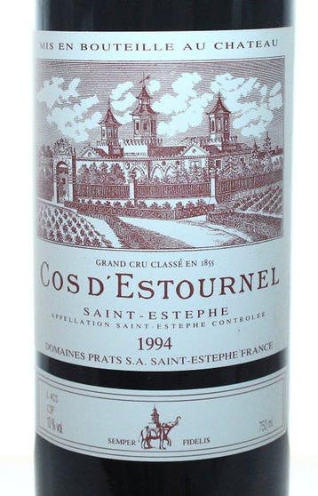 1994 Château Cos dEstournel - Saint-Estèphe 2ème Grand Cru, Collections
