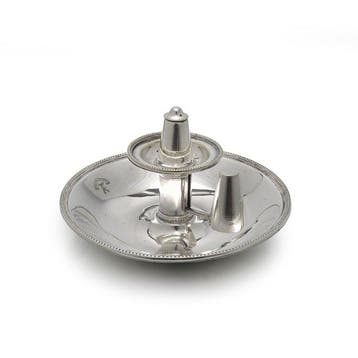 Mappin and webb - Kaarsenstandaard met oor - Verzilverd -