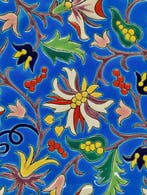 Longwy - Assiette murale - 3301 / 652 - Faïence - Décor