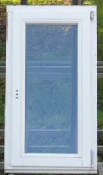 meranti houten raam , chassis , venster , kozijn 56 x 103, Doe-het-zelf en Bouw, Gebruikt, Minder dan 75 cm, Raamkozijn, Ophalen of Verzenden