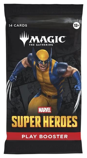 Magic: The Gathering - Marvel Super Heroes Play Booster, Ophalen of Verzenden, Nieuw
