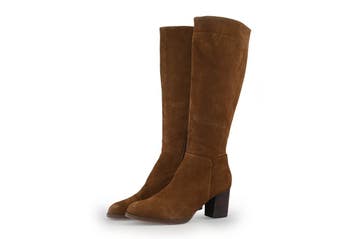 Nelson Laarzen in maat 39 Cognac, Kleding | Dames, Schoenen, Hoge laarzen, Overige kleuren, Verzenden, Zo goed als nieuw