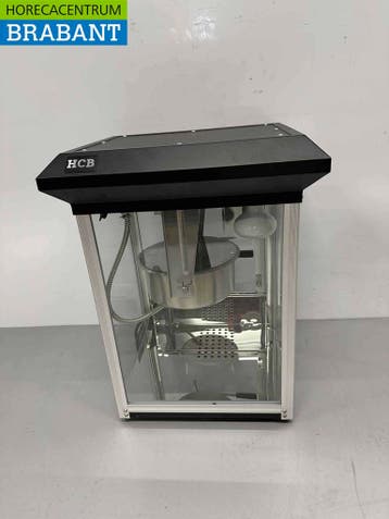HCB Popcornmachine Popcorn machine Compact zwart 230V, Ophalen of Verzenden