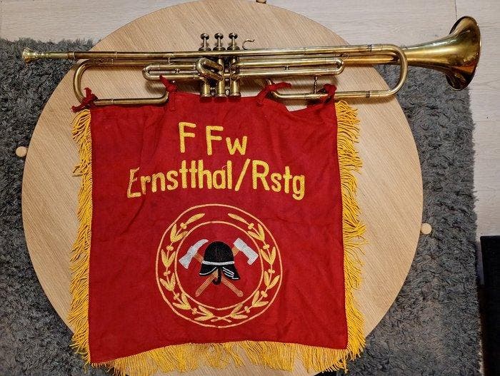 Unknown - Ceremonialna, in Es - - Trompette - Allemagne -, Musique & Instruments, Instruments à vent | Flûtes à bec