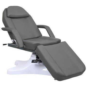 vidaXL Massagetafel 180x62x(86,5-118) cm grijs, Sport en Fitness, Massageproducten, Verzenden, Nieuw