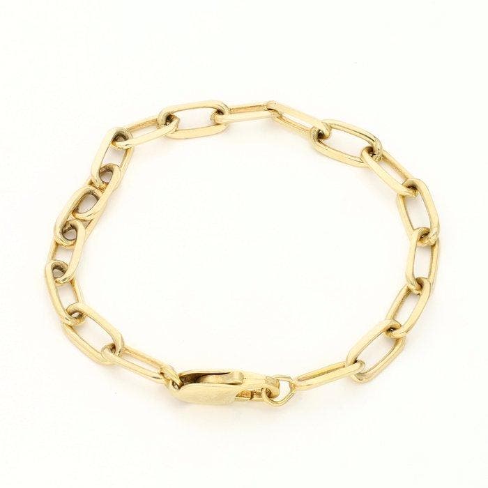 Armband - 18 karaat Geel goud, Handtassen en Accessoires, Armbanden