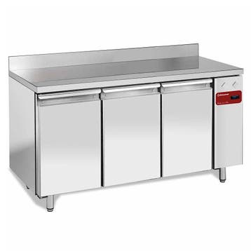 Bakkerij Koelwerkbank | 550L | 3 Deuren (EN600x400) | Voor, Verzenden