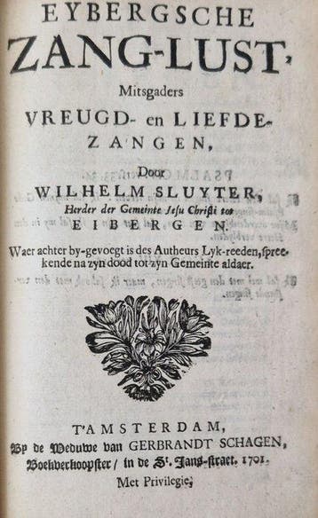 Willem Sluiter - Convoluut van 6 werken: Lof-zang Maria,