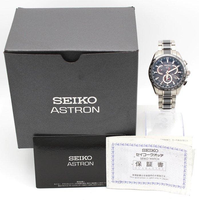 Seiko - Astron GPS SolarTitanium Ceramic Chronograph -, Handtassen en Accessoires, Horloges | Antiek